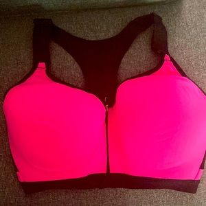NWOT VSX Sport Zip-Up Sports Bra 34DDD